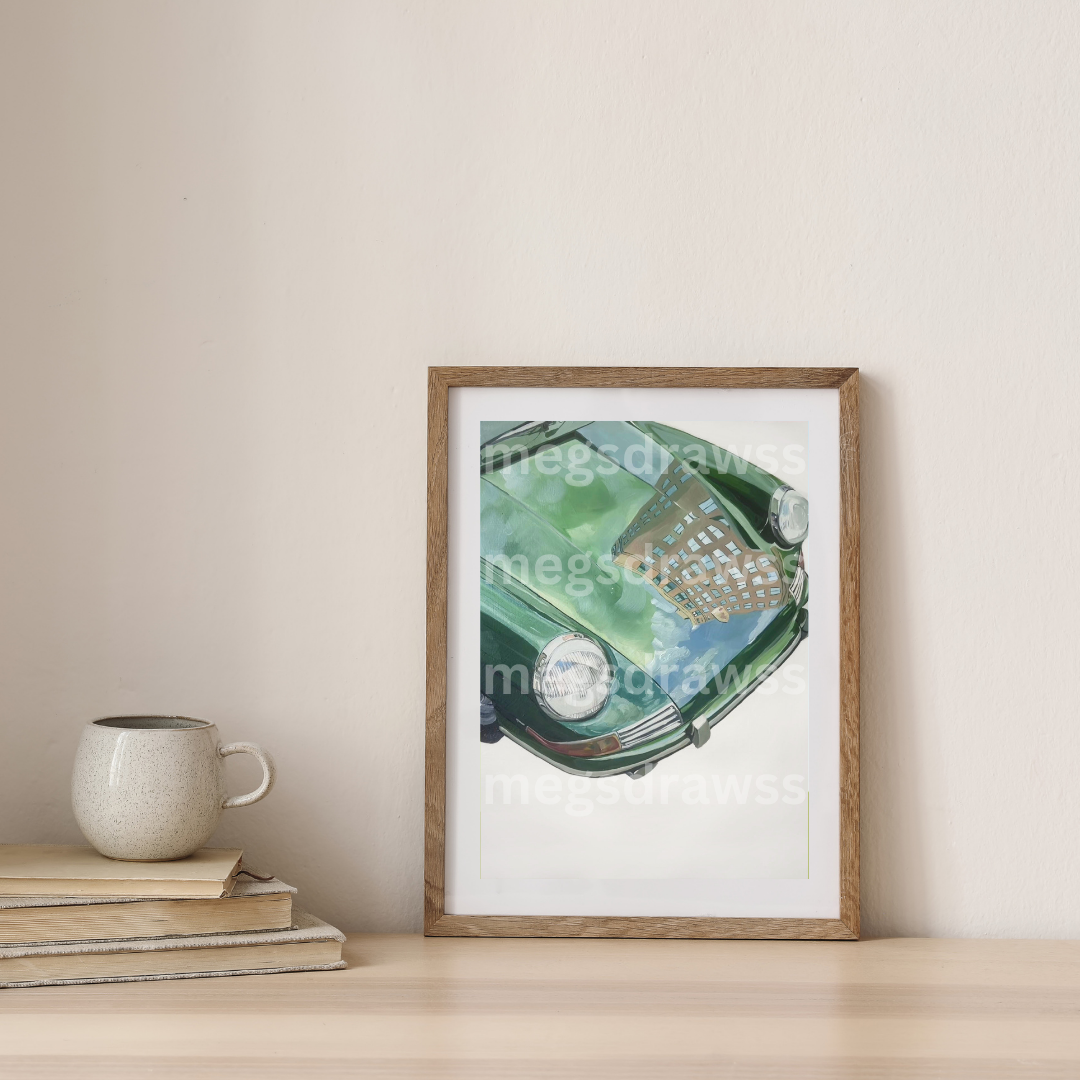 Porsche Print