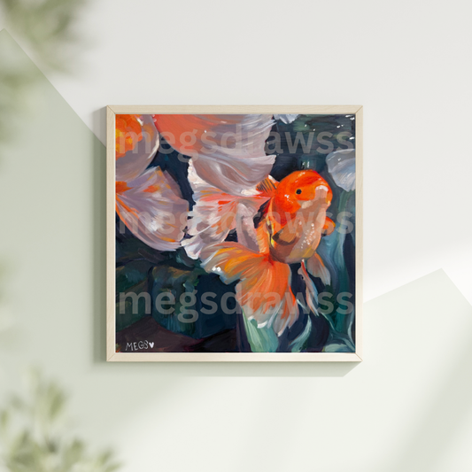 Goldfish Print